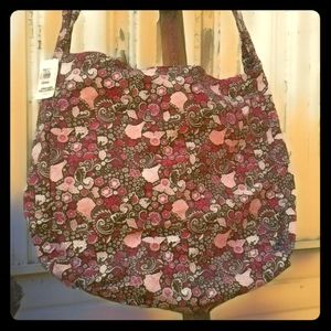 Crossbody bag No Boundaries Tie Hobo Canvas medium